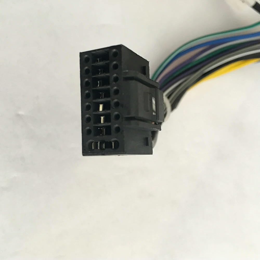 Oulesh Arnés Cableado para Hyundai Verna Tucson, para Kia K2/2017, arnés de cableado Adaptador de Radio de Coche 2 DIN