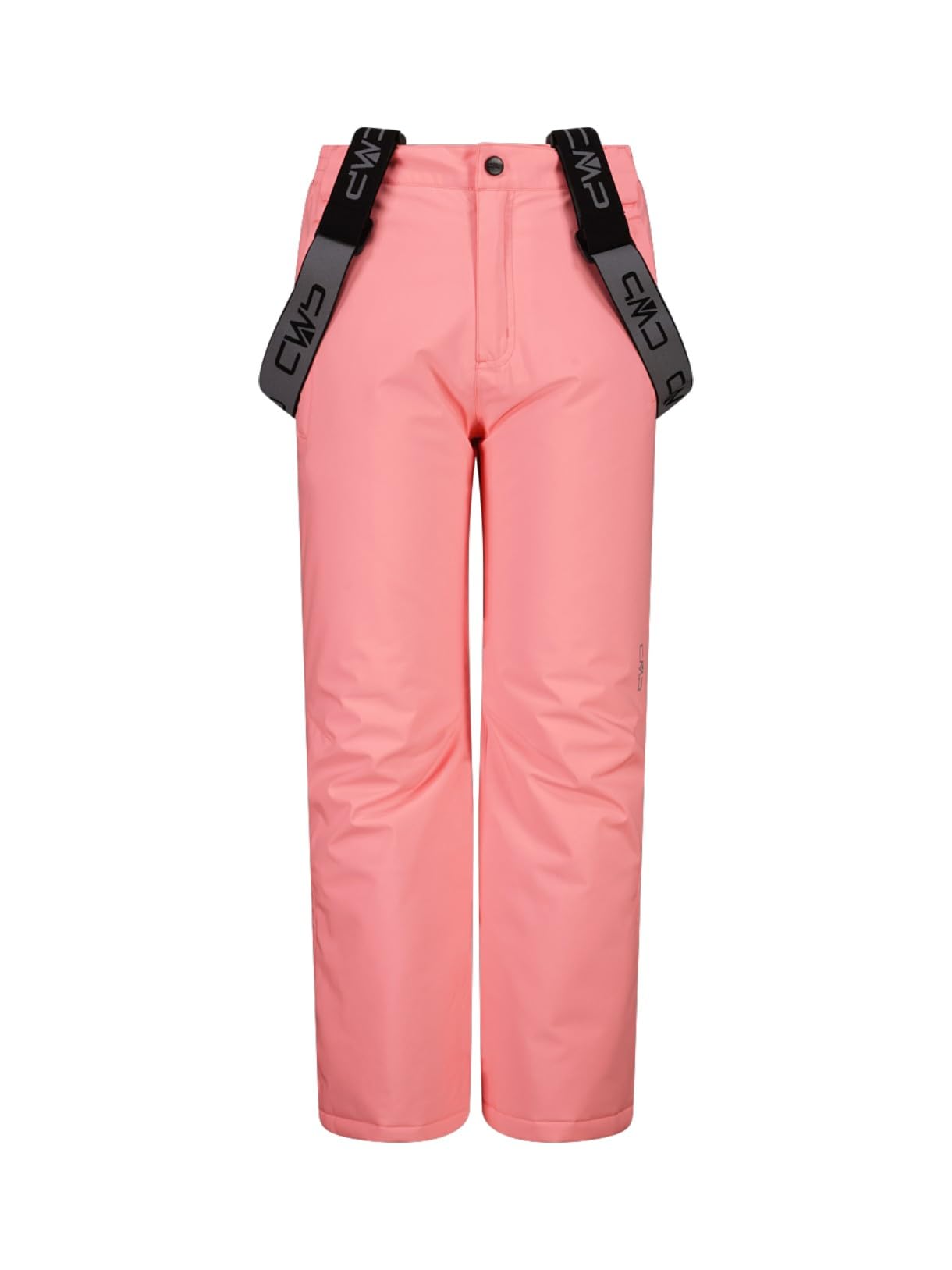 CMP Clima Protect Pantalon de ski pour enfant avec bretelles amovibles Rose