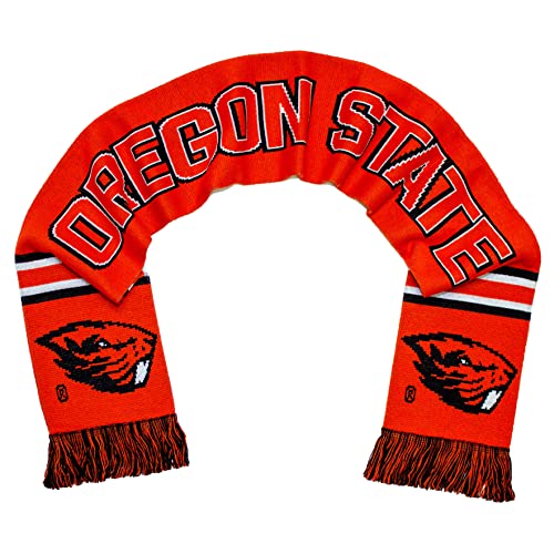 Tradition Scarves Oregon State Beavers Scarf - Alternate Orange Knitted
