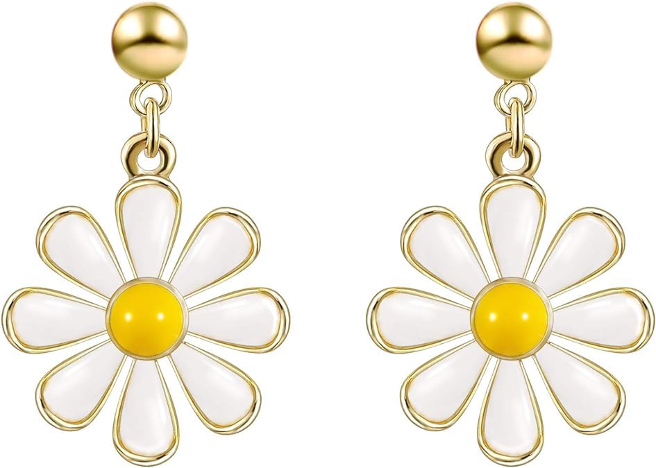 See full amazon price history chart for El Regalo 1 Pair Daisy Flower Earrings for Girls & Women- Cute Flower Earrings (Style-5) El Regalo 1 Pair Daisy Flower Earrings for Girls & Women- Cute Flower Earrings (Style-5) (B0CS9TZ4YY) Amazon Price History, Amazon Price Tracker