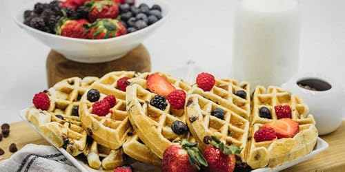 Prodough Shop Buttermilk Pancake And Waffle Mix - Gluten Free, Low Carb, High Protein Pancake Mix - Healthy Pancakes And Waffles For Breakfast Or Snack White #TOP4