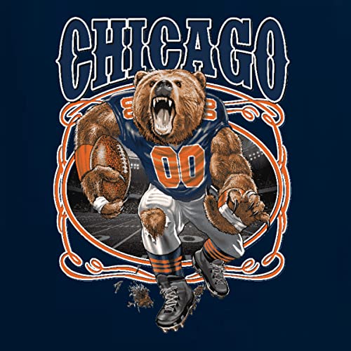 Wild Bobby Chicago Fan | CHI Hometown City Fantasy Football Sports Crewneck Sweatshirt2