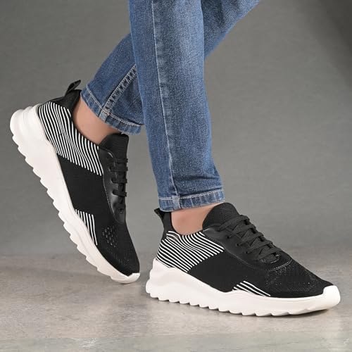 Image of Centrino Casual Shoe for Men | Cushioned Insole Provide Comfort| Stylish Sneaker Shoe | Lace-Up Design | Perfect for Casual Outfits for Boys & Men (6826)