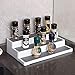 YCOCO Spice Rack Organizer for Cabinet,3-Tier Rack Step Shelf for Pantry Countertop Non Skid and Waterproof Shelf, For Spice Bottles,Jars,Seasonings,Baking Supplies 2 Pack