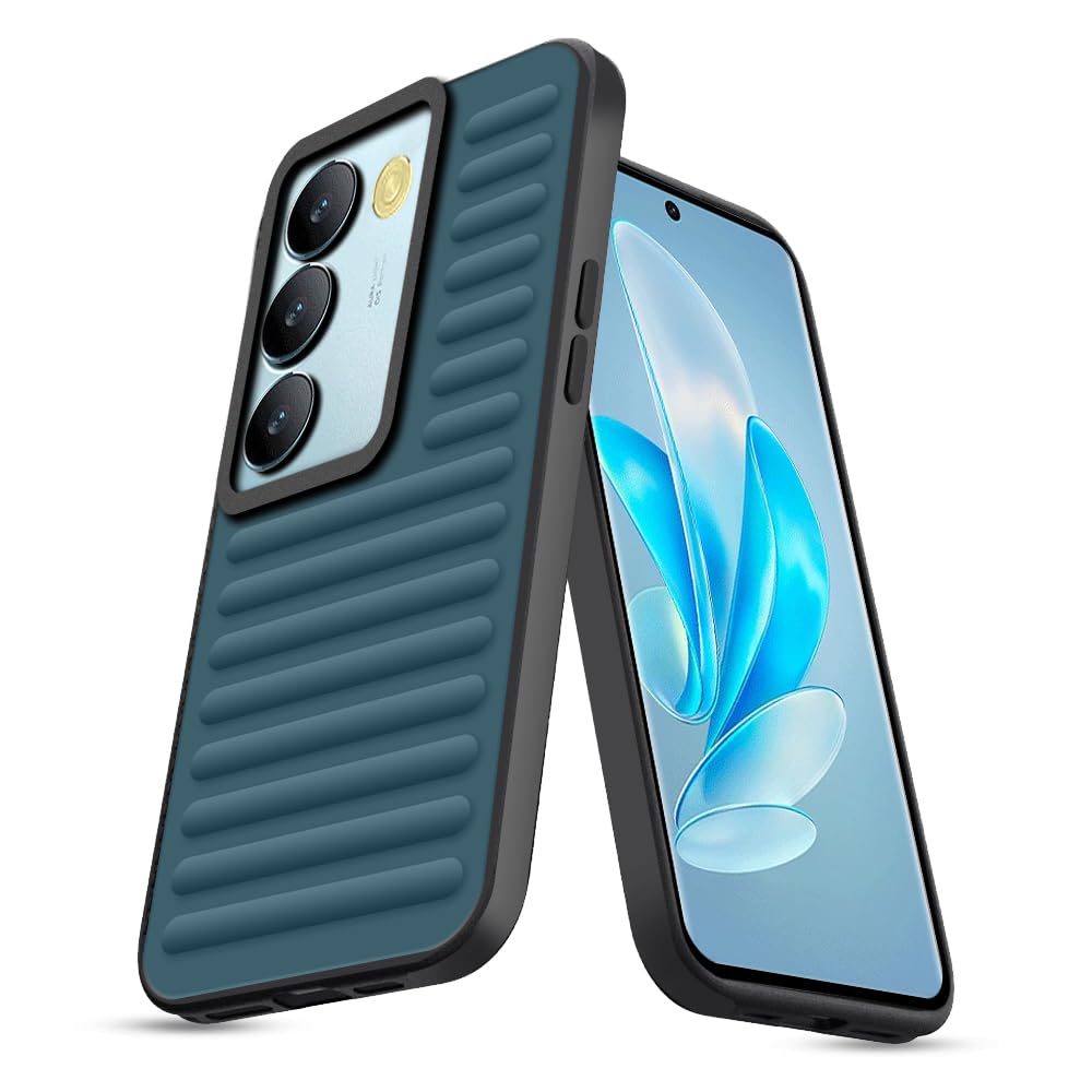 KARWAN® Back Case Cover for Vivo T3 [Military Grade Protection] Hard & Soft Bumper Anti-Scratch Protective Shockproof Cover for Vivo T3 - Blue (B0D7M11VJ7) Amazon Price History, Amazon Price Tracker