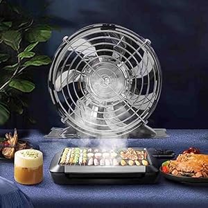 Xnxysmkj WPD3E Mini-Dunstabzugshaube 17cm