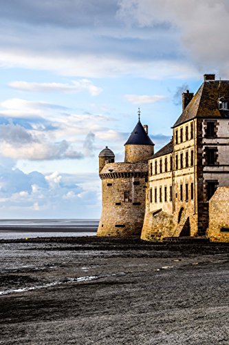 Mont Saint Michel Abbey in Normandy France Journal: 150 page lined notebook/diary