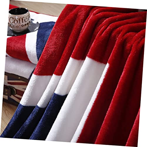 Couverture drapeau en flanelle 150x200cm plaid polyester doux - 4