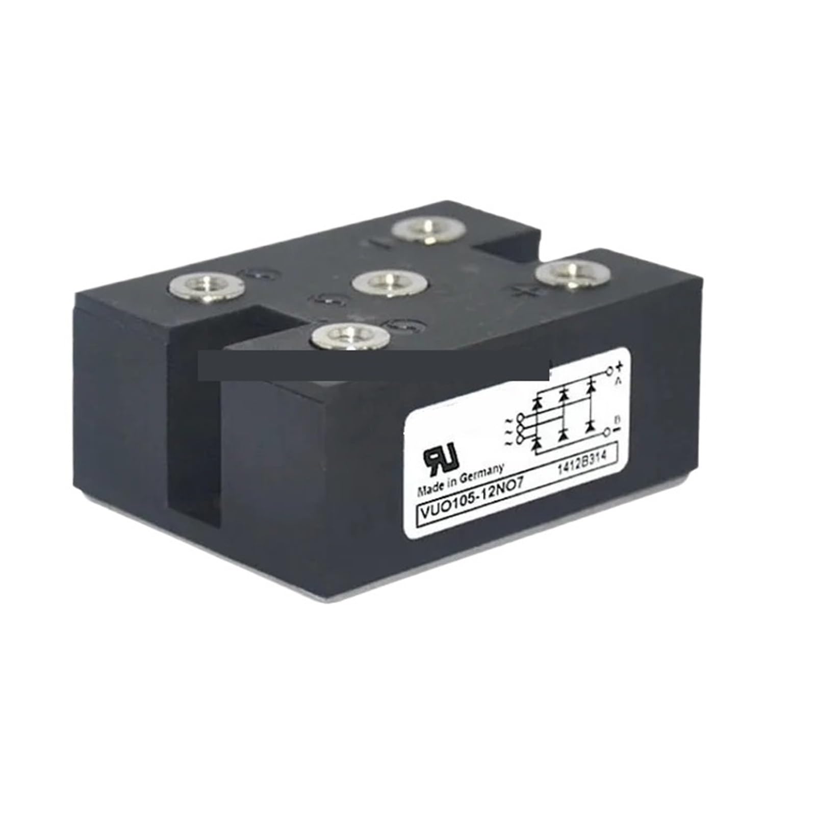 Module de pont redresseur VUO125-16NO7 triphasé pour convertisseur