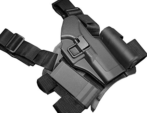 HTUK® Airsoft Leg Holster Drop Leg Platform Set Quick Draw Tactical Holster Set - Image 3