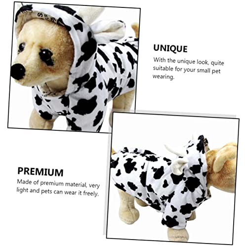 Disfraz de perro modelo vaca tamaño M miniatura 7
