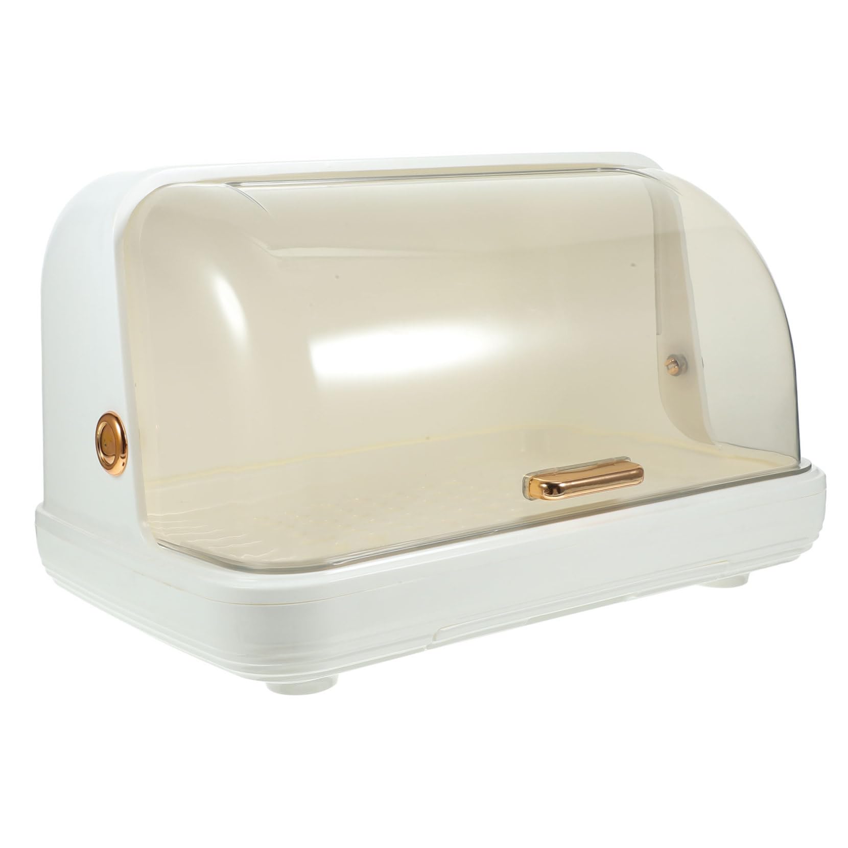 VICASKY Organizador de Almacenamiento de Biberones para Bebés Rejilla Escurreplatos de PP Blanco, Diseño Elegante y Funcionalidad Antihumedad para Ahorro de Espacio