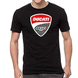 ducati clothes sale  Ducati Biker Logo Schwarze car T-Shirt -693 (L)