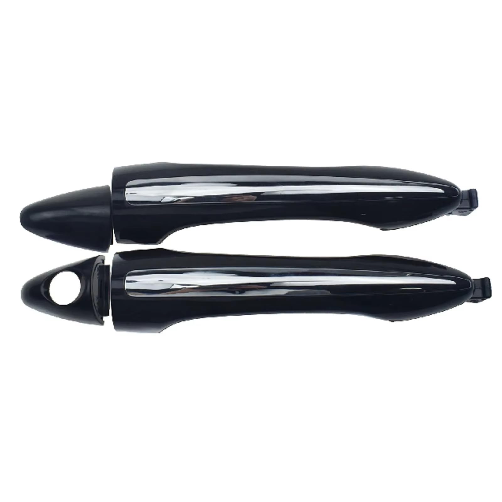 Kpuwers Front Pair Exterior Door Handle Exterior Outside Outer Door Handle Set Chrome 82651A7020 82651A7021 For Kia For For Cerato 2014-2018 Handles Replacement(Front Pair)