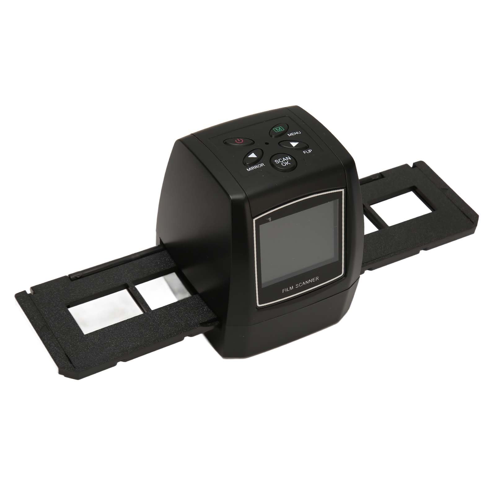 Bewinner -Digitalfilm-Diascanner, 5-MP-Filmscanner mit 2,36-Zoll-LCD-Bildschirm, 35-mm-135-mm-Dia- und Negativscanner für Alte Dias in JPG