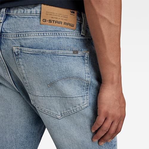 G-Star Raw Mens 5620 3D Slim Fit Jean in Selekt Stretch Denim Medium Aged, Blue (Vintage Olympic Blue 51001-d434-d905), 28W / 32L3