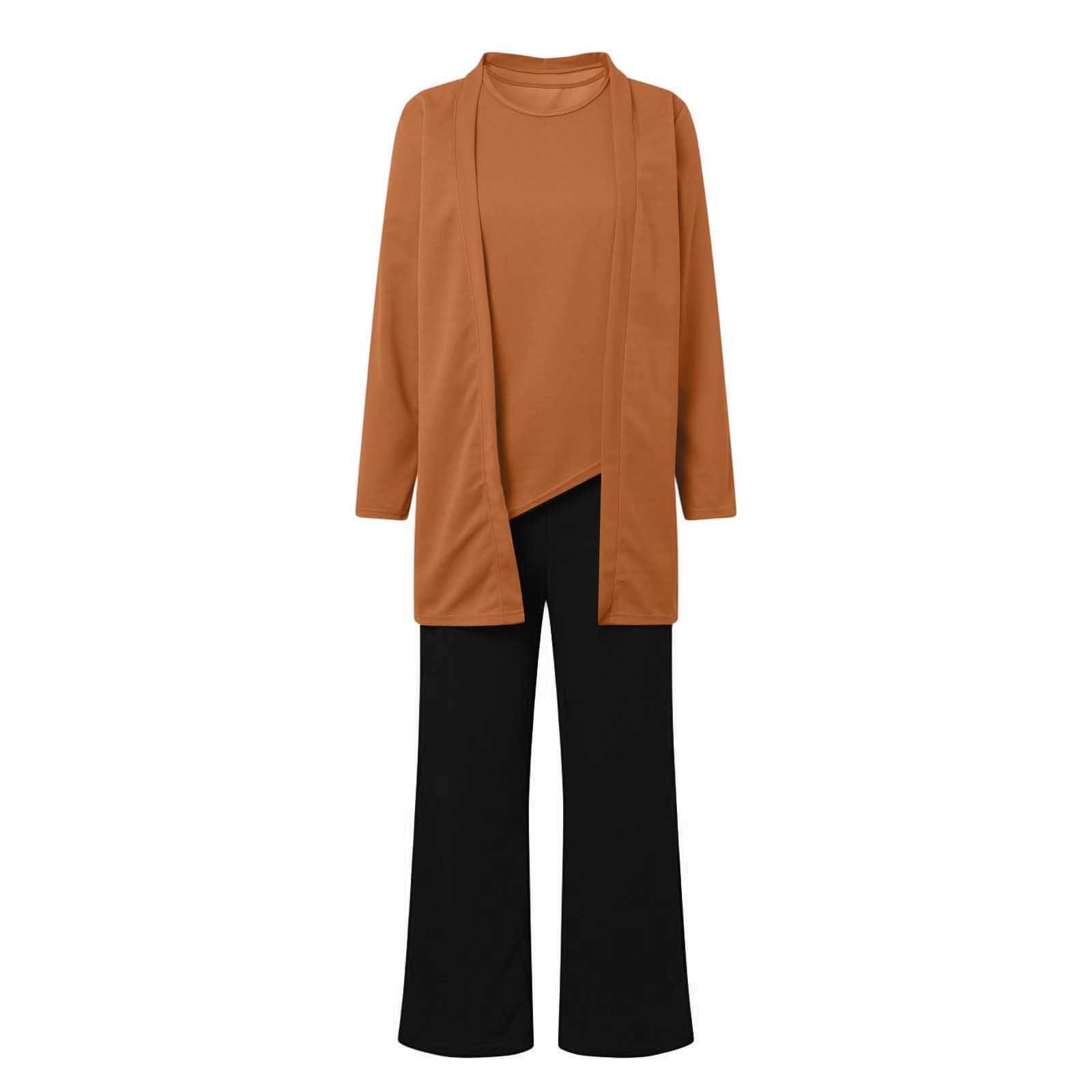 3-teiliges Outfit für jeden Tag – Schlankmachende, bequeme und lässige Hosen