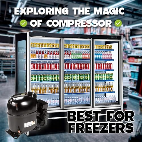 Image of NEU6214U Refrigerator Compressor 115V - R290 Refrigerant