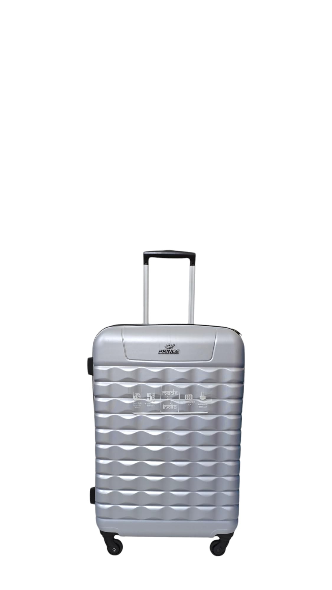 Victor Lite Small Size Trolley Bag for Travel, 20 Inch, Silver-picture-12