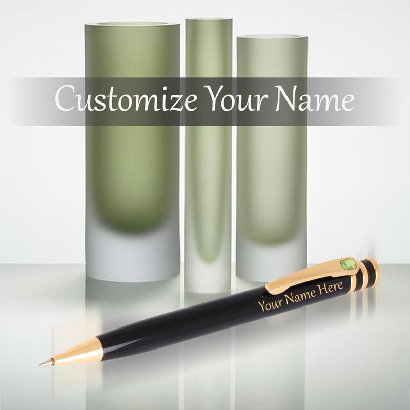 Image of Roshfort Personalized Metal Pen with Blue Ink Signature Pens Customize Print Name Gift. Send whatsap +91 9631056748