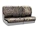 Coverking Rear 50/50 Bench Custom Fit Seat Cover for Select Nissan Pathfinder Models - Neosupreme (Mossy Oak Brush Camo Solid)