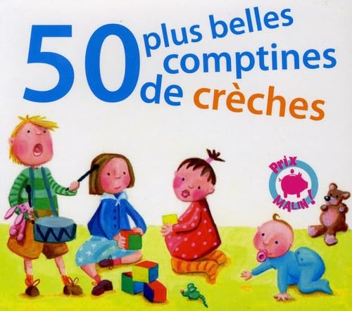 50 PLUS BELLES COMPTINES DE CRECHES COLLECTIF