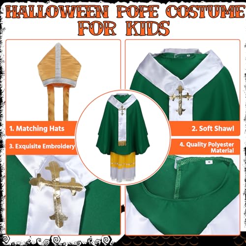 Disfraz completo infantil pack 4 Halloween católico miniatura 6