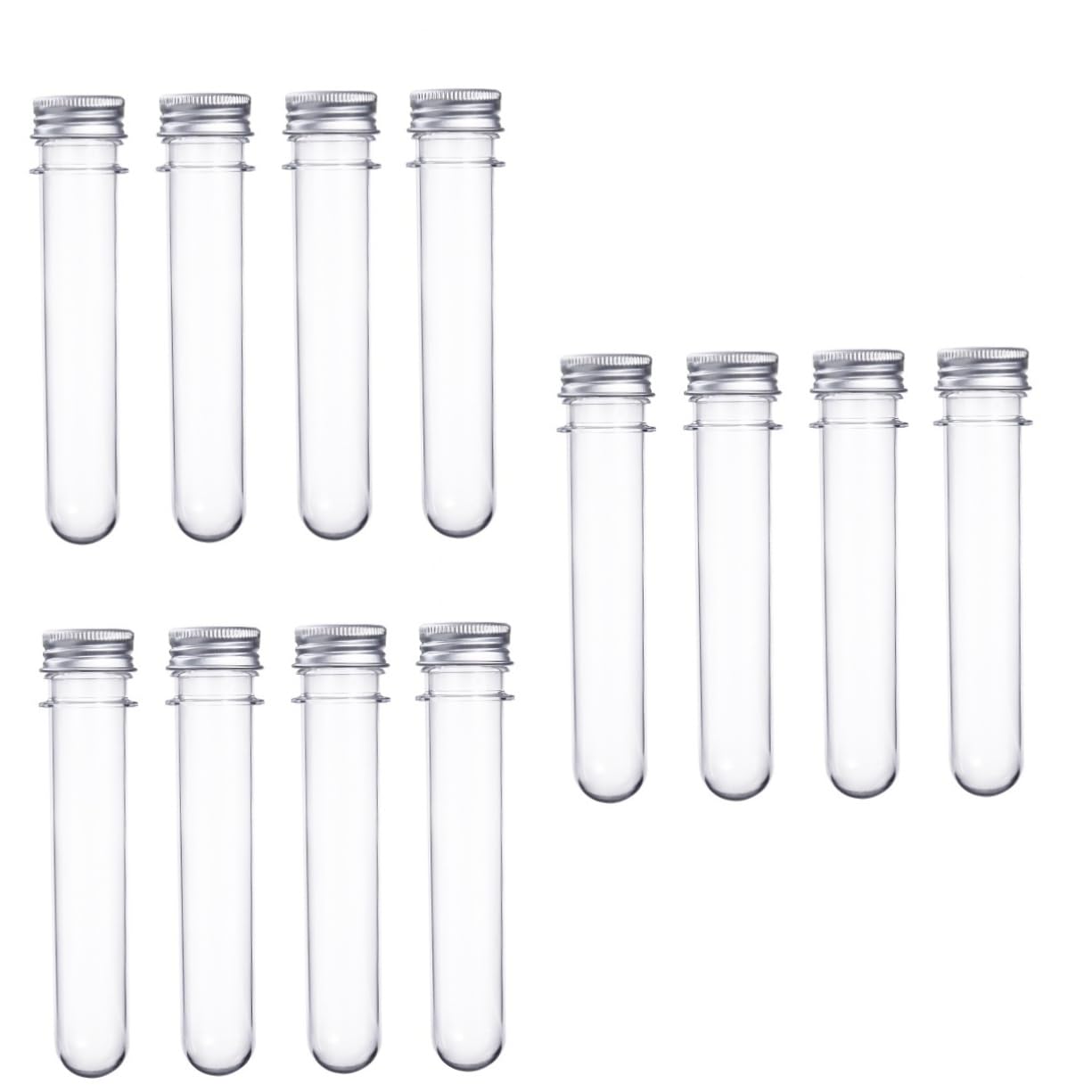 ULTECHNOVO 3 Set Da 40 Ml Provette Con Coperchi Contenitori Da Viaggio in Plastica Per Campioni Di Cosmetici Design 6 Pezzi * 3