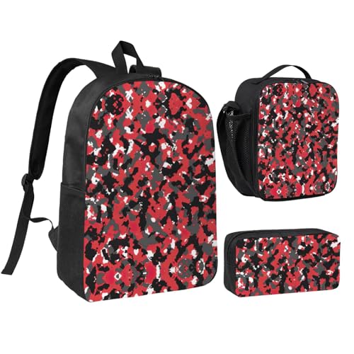 Sac à dos d'école léger EdWal avec trousse et boîte déjeuner pour organiser les affaires de cours