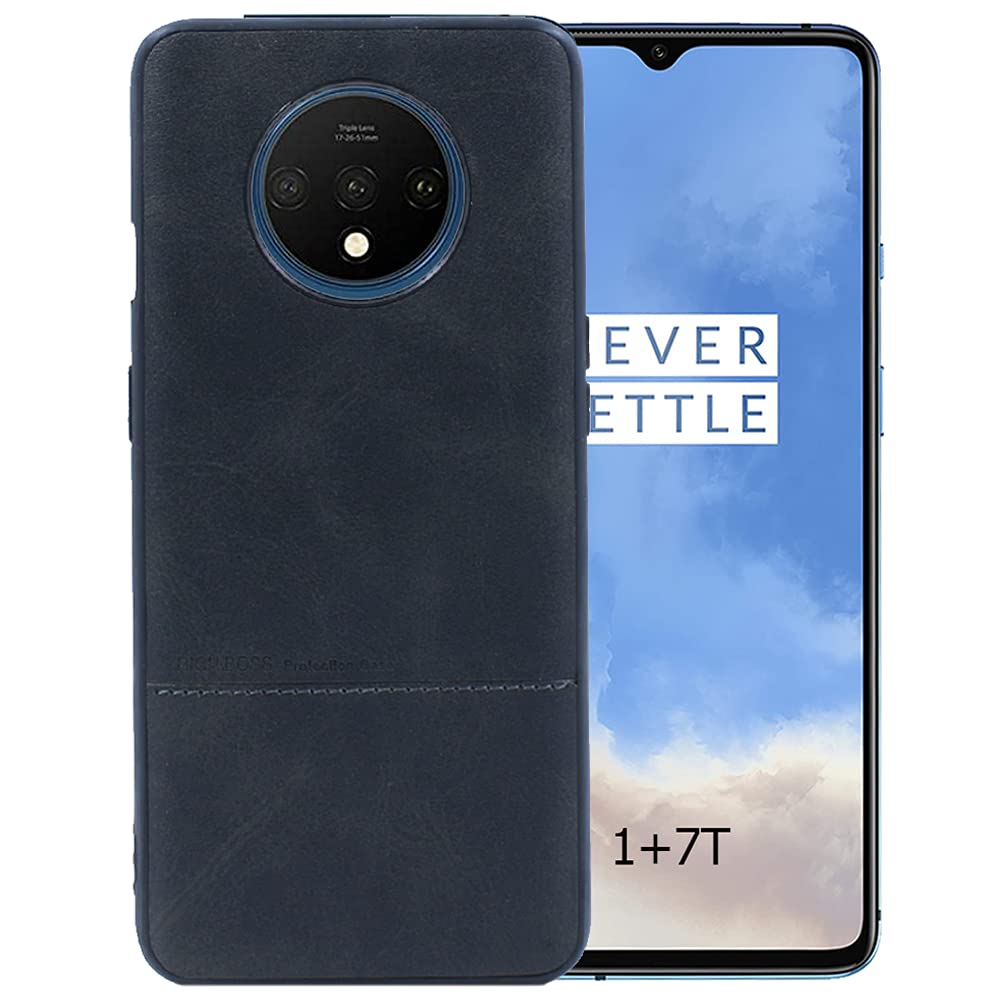 Back Cover Case for One Plus 7T || Rich Boss Premium Case || Luxurious || Stylish || Leather Finish || Classy !