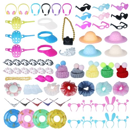 100pcs Rubber Duck Accessories Bulk Kit - Fits 2 Inch Mini Ducks Chic Style Decor & DIY Gifts | Enhance Family Bonding & Party Fun for Holidays Activities