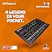Roland AIRA Compact T-8 BEAT MACHINE | Ultra-Portable Rhythm and Bass Machine with Genuine Roland Sounds | TR-REC Drum Sequencer | Six Rhythm Tracks | Built-in Effects | USB and MIDI Connectivity