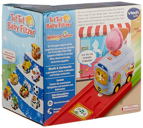 Vtech 80-516764 TUT Baby Flitzer - Special Edition Eiswagen Babyspielzeug, Bunt