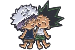 Anime characters GON FREECSS badge Killua Zoldyck badge