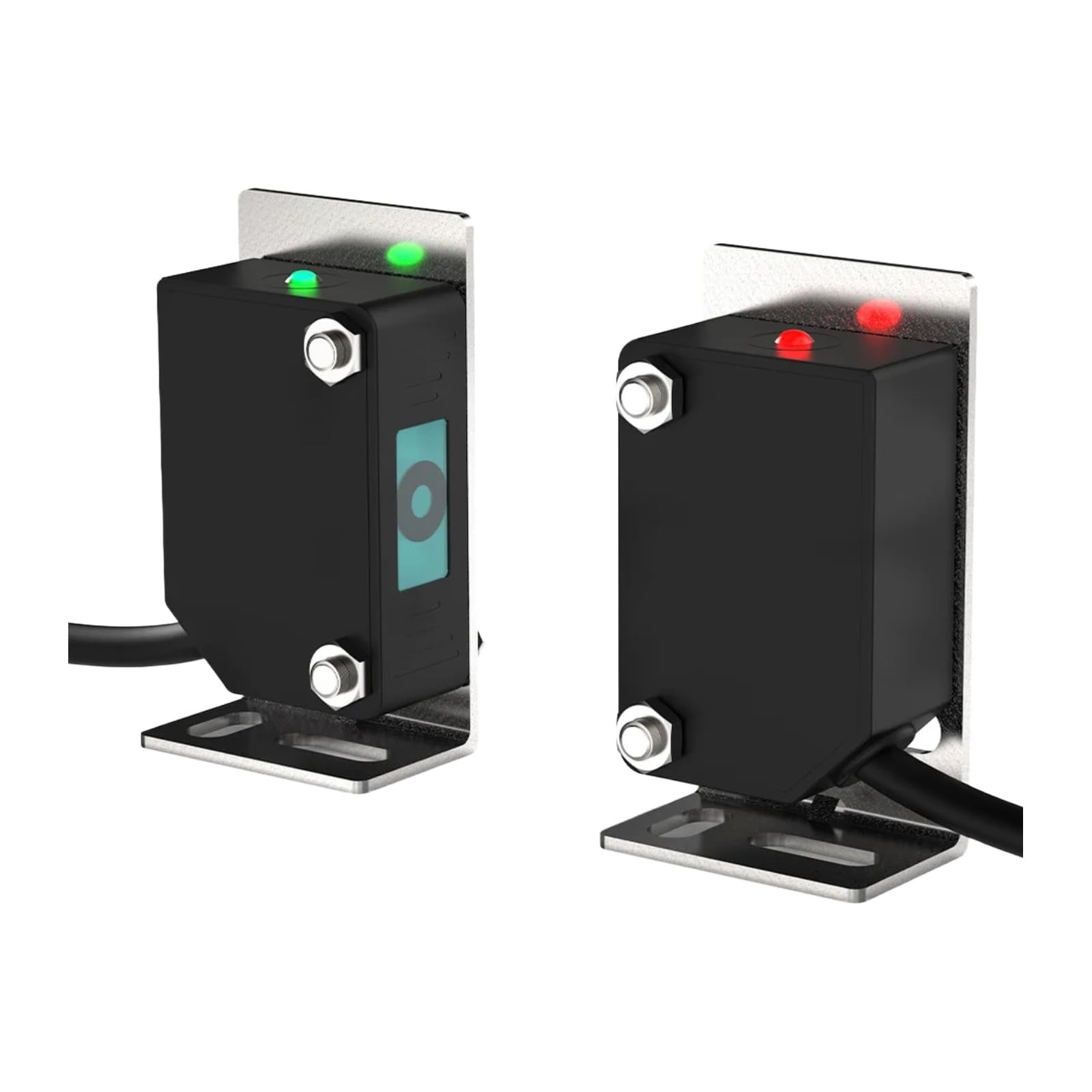 1PCS De barrera Sensor fotoeléctrico 12-24V DC NPN PNP