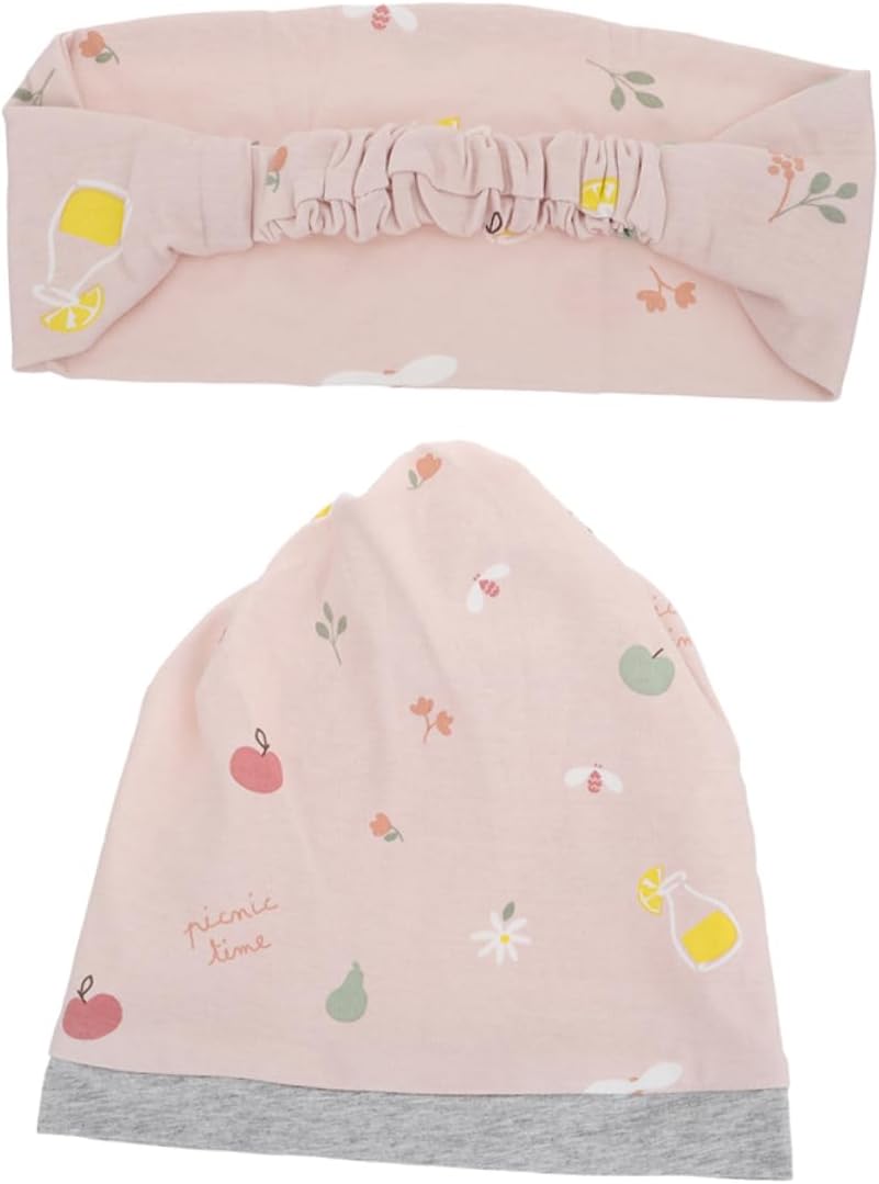 BESPORTBLE Postpartum Confinement Hat for Women Breathable and Comfortable Pink Sleeping Cap with Turban Style Skin Friendly and Pregnant Female Supplies