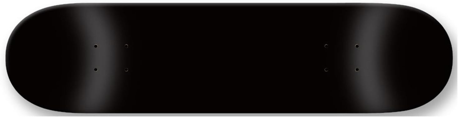 Moose Blank 8.25" Skateboard Deck (Dipped Black)