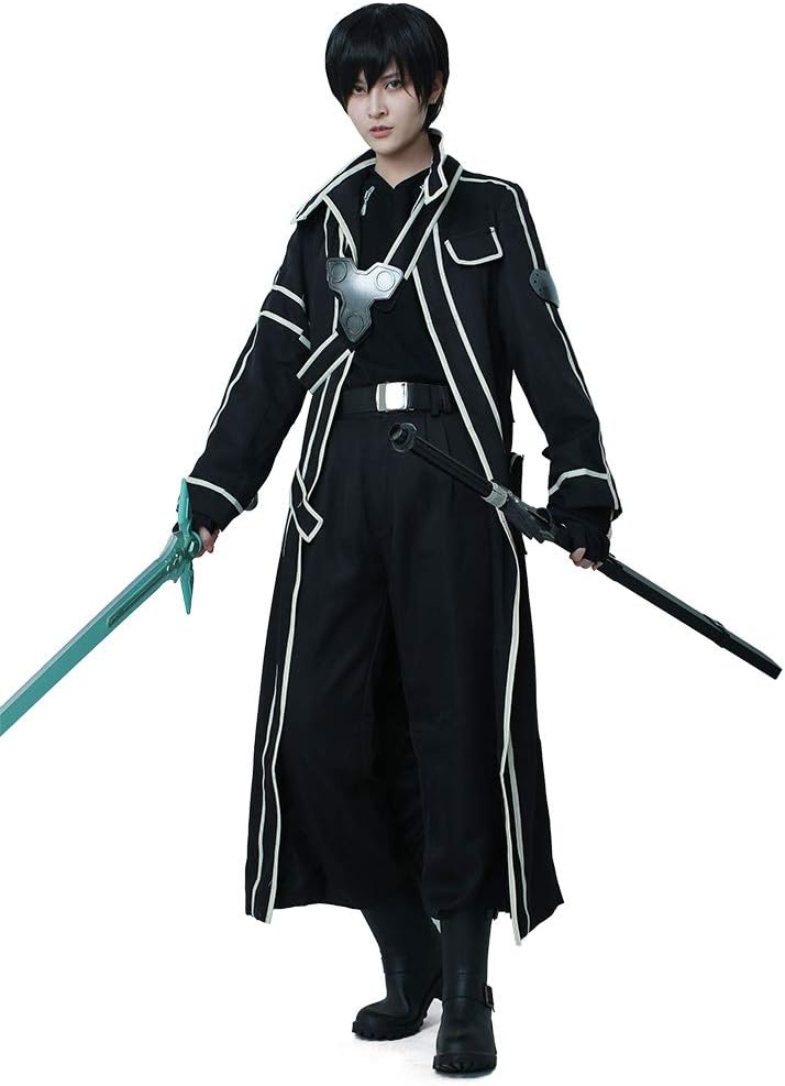 miccostumes Men's Swordsman Cosplay Costume with Belt and Accessories