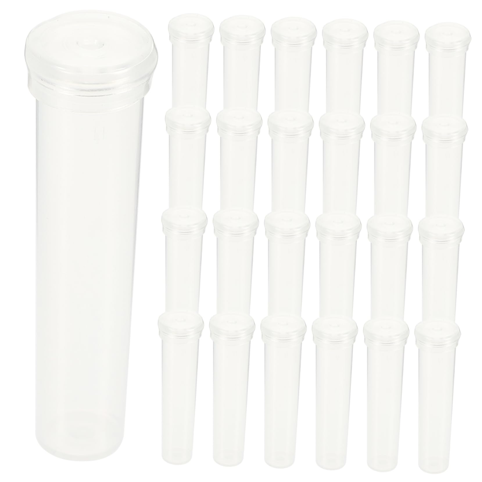 BESPORTBLE Water Tubes 25pcs Plastic Flower Tube Nutritional Storage for Bouquets