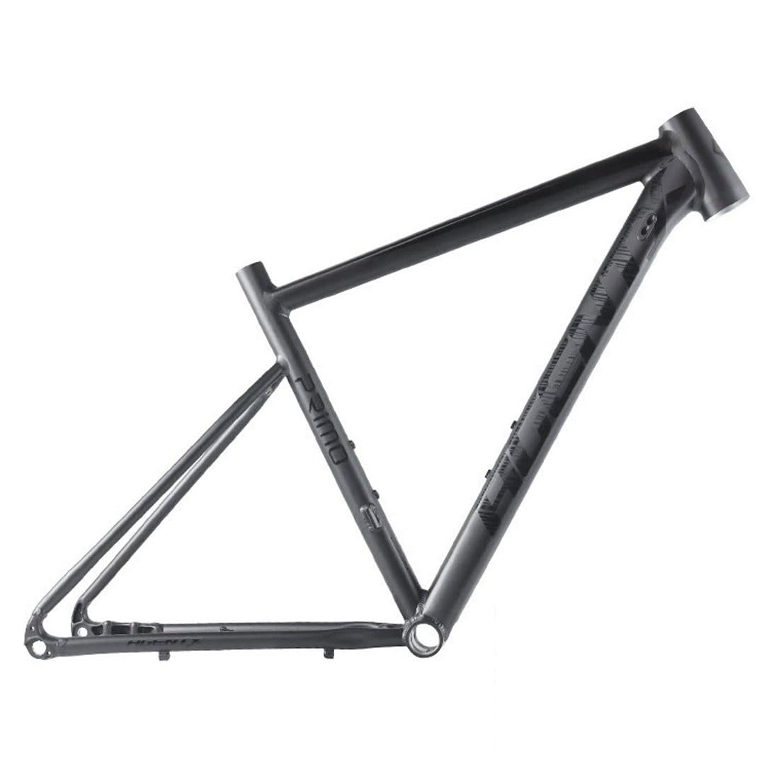 HIMALO 700c Rennrad Rahmen 46/48/50cm Aluminium-Legierung Rahmen XC Scheibenbremse Rahmen Mit Steckachse 12 * 142mm BSA68 Interne Verlegung (Color : G/Gray, Size : 46CM) Sport & Freizeit