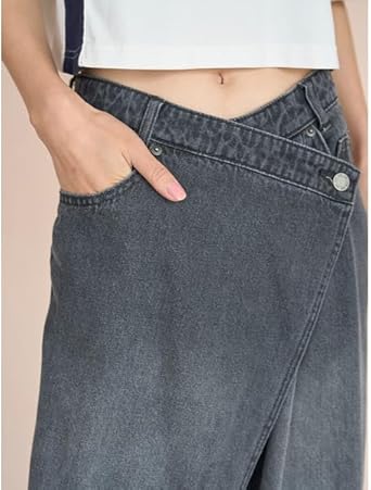Amazon.co.jp: [スナイデル] Sustainaスカートライクデニム