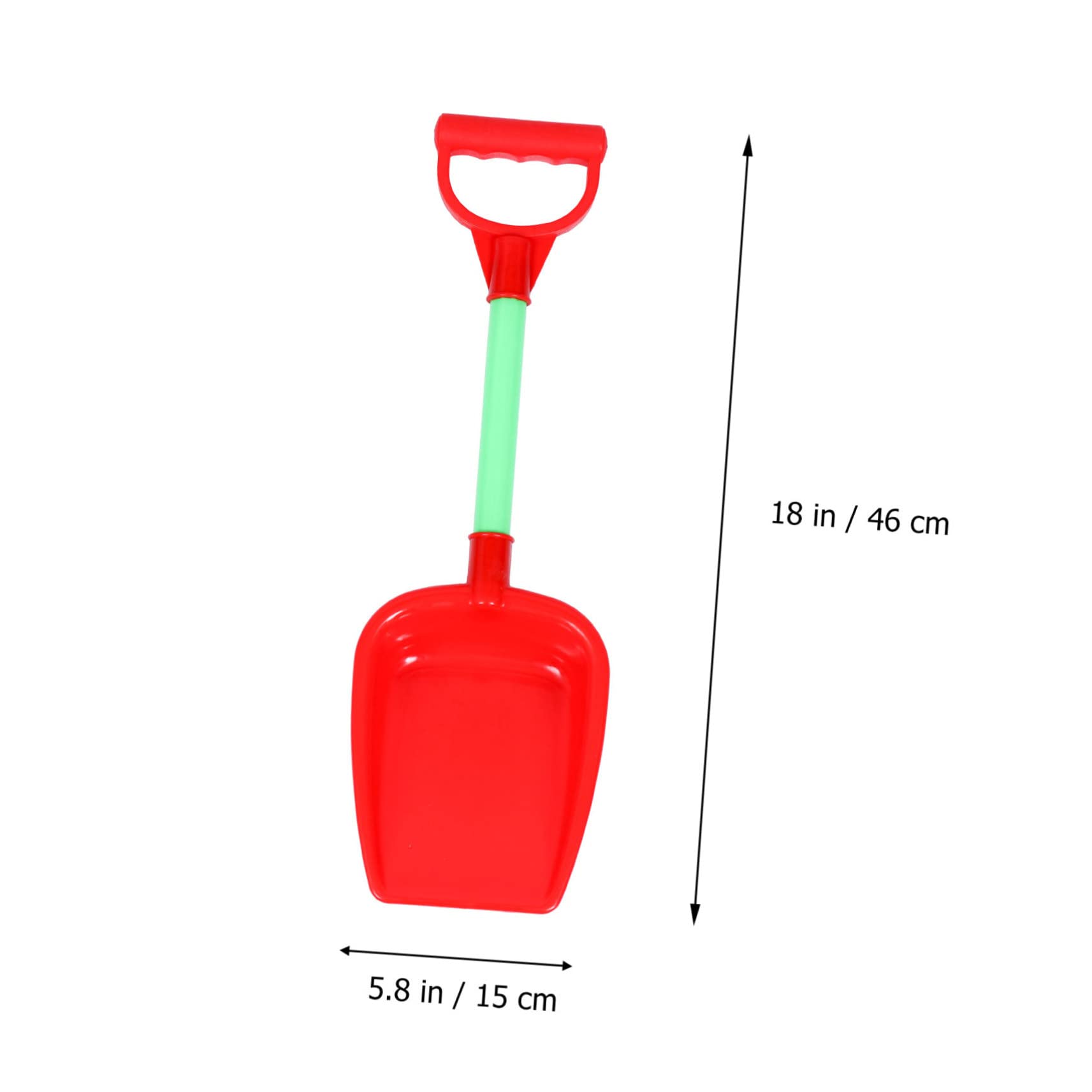 BESPORTBLE 6pcs Sand Shovel Tools for Beach Shovel for Random Color for Sand Mud Activities Random Color