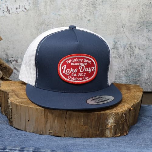 Image of WHISKEY BENT HAT CO. Lake DayZ Adjustable Snapback Hat