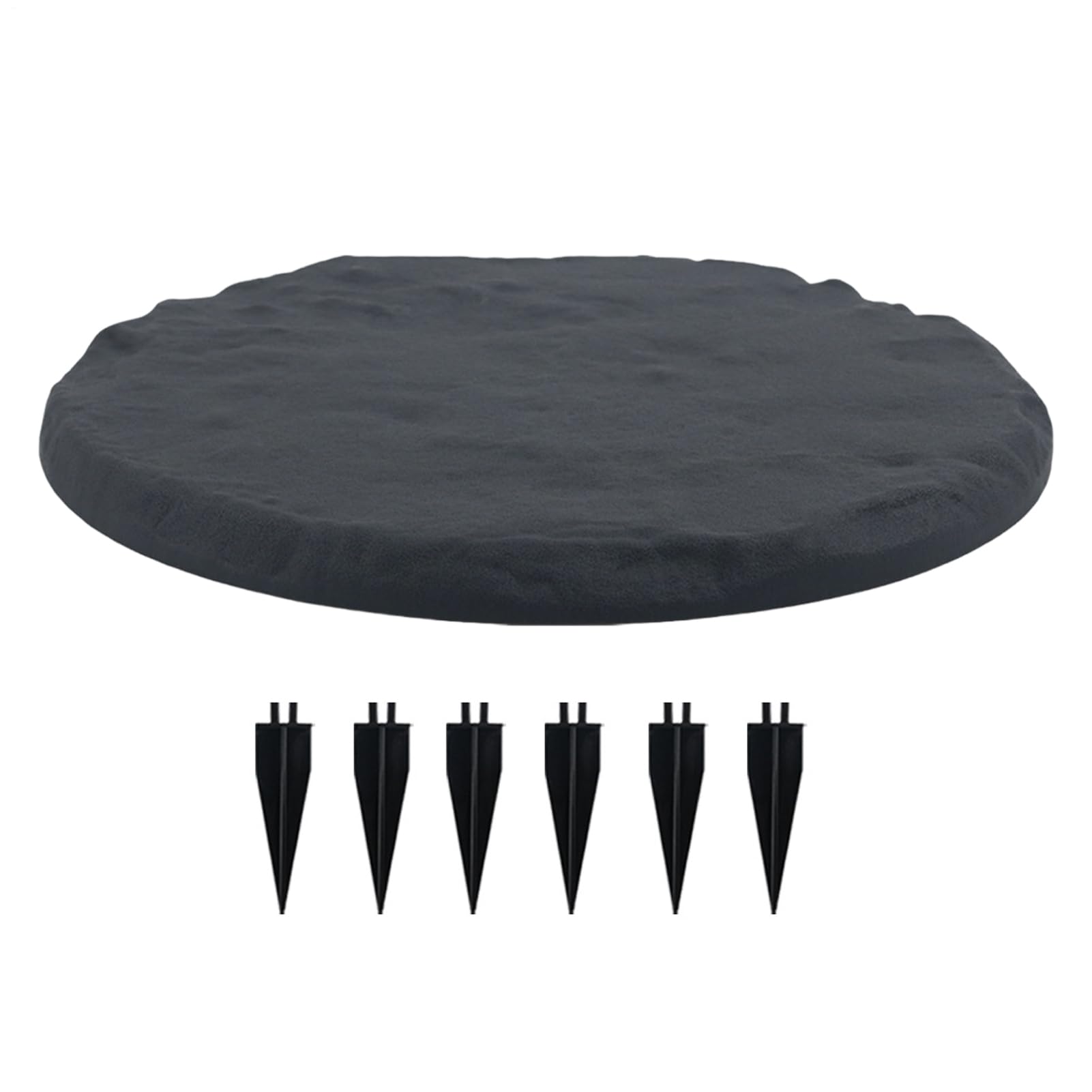 Genérico Piedras De Pasos Exterior | Adoquines Senderos Jardín,Losas Pavimento con Estacas para Áreas Juego Piscina Patio Trasero Senda Jardín Decoración