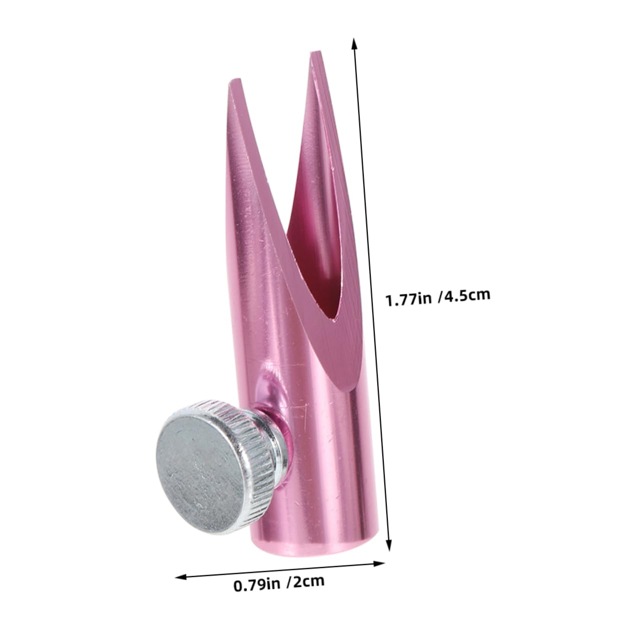 SHERCHPRY 2pcs Portable Dual Shaped Aluminum Makeup Pencil Sharpener for Eyebrow Eyeliner and Lip Liners User Friendly Design Durable Travel Cosmetic Tool
