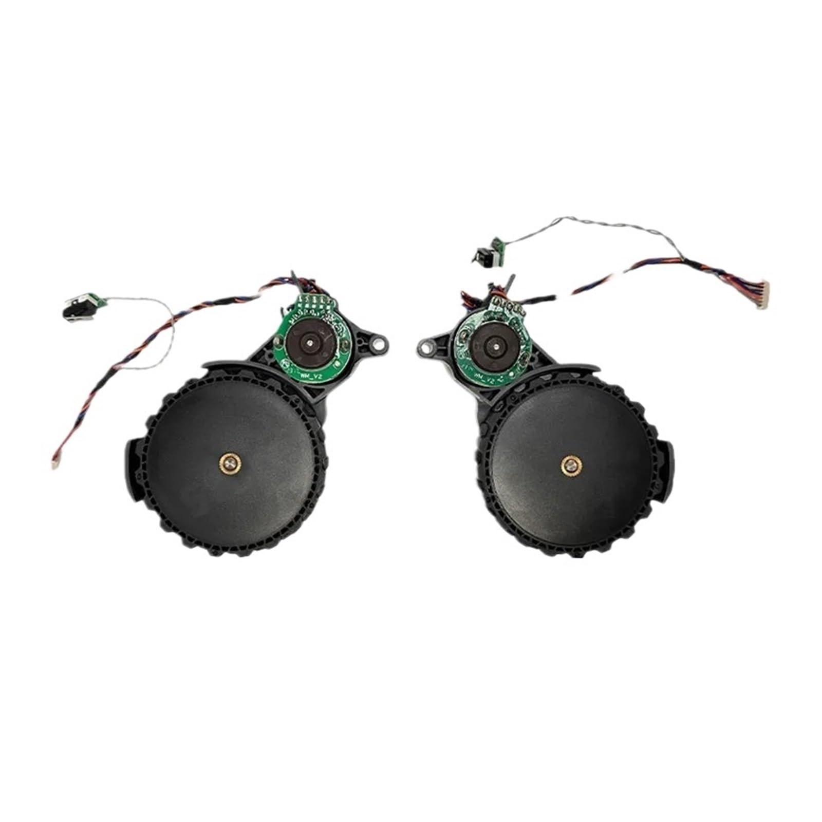 EEZII Robot Vacuum Cleaner Wheel Accessories, Compatible For Roborock, S5Max T7 S6Pure S6MaxV E5 S4Max G10 S7Pro Left and Right Walking Wheels Vacuum Cleaner Accessories(L/R)