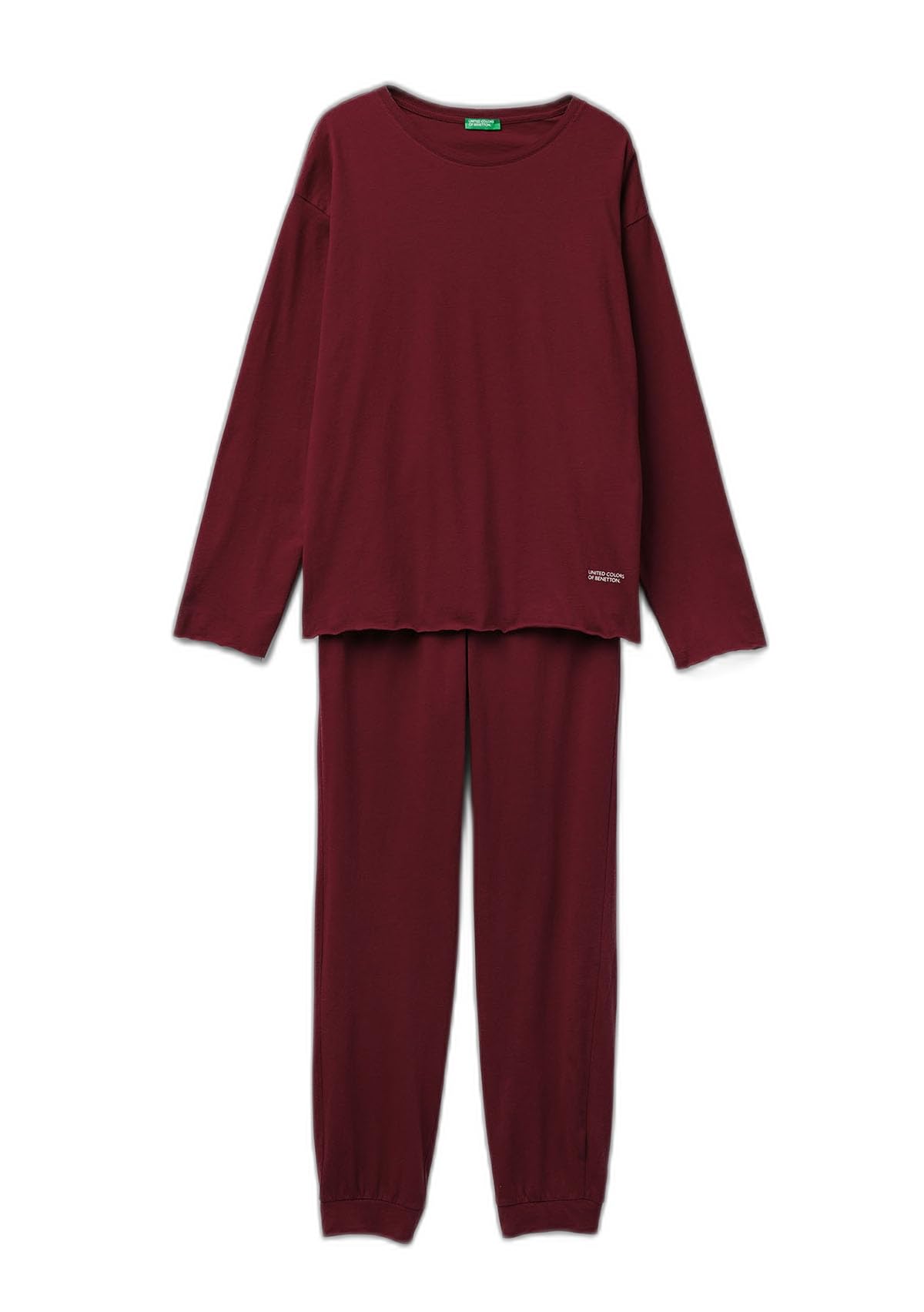 United Colors of Benetton Women's Pyjama Set, red, XS