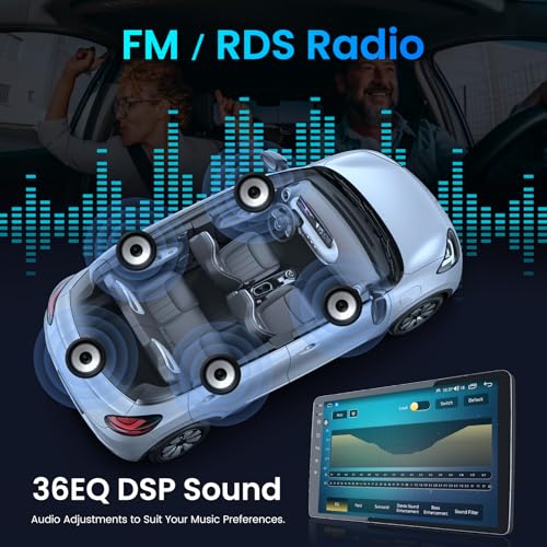 Image of Car Radio for Ford F150 2004-2008: 7'' Touch Screen Car Stereo with Wireless CarPlay & Android Auto Bluetooth WiFi GPS FM RDS SWC Backup Camera