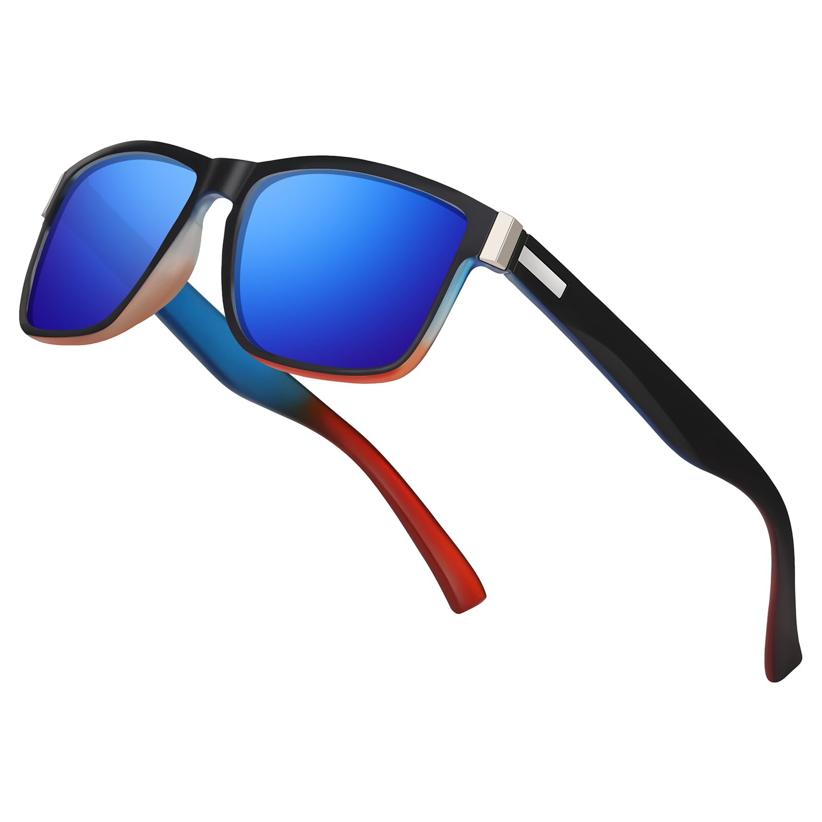 Gafas de sol polarizadas para hombre y mujer, lentes 100% UV400 TAC para conducir, pescar, correr, diseño retro