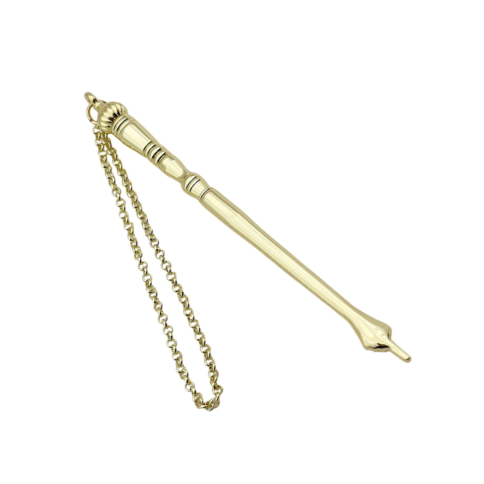 Lerpwige Handcrafted Torah Scroll Yad Connection Chain Included Great Mitzvah Present Torah Pointer Yad